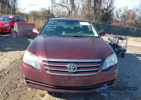2006 Toyota Avalon Xl z USA, uszkodzony, nr VIN 4T1BK36B86U155325